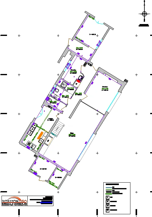 Réalisation de plans topographique complets à Valbonne, Nice, HorizonGéo