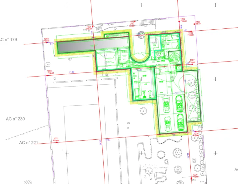 croquis d'implantation