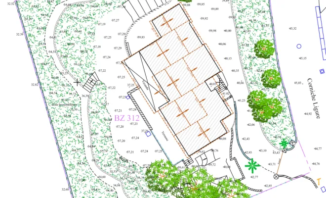 plan topographique